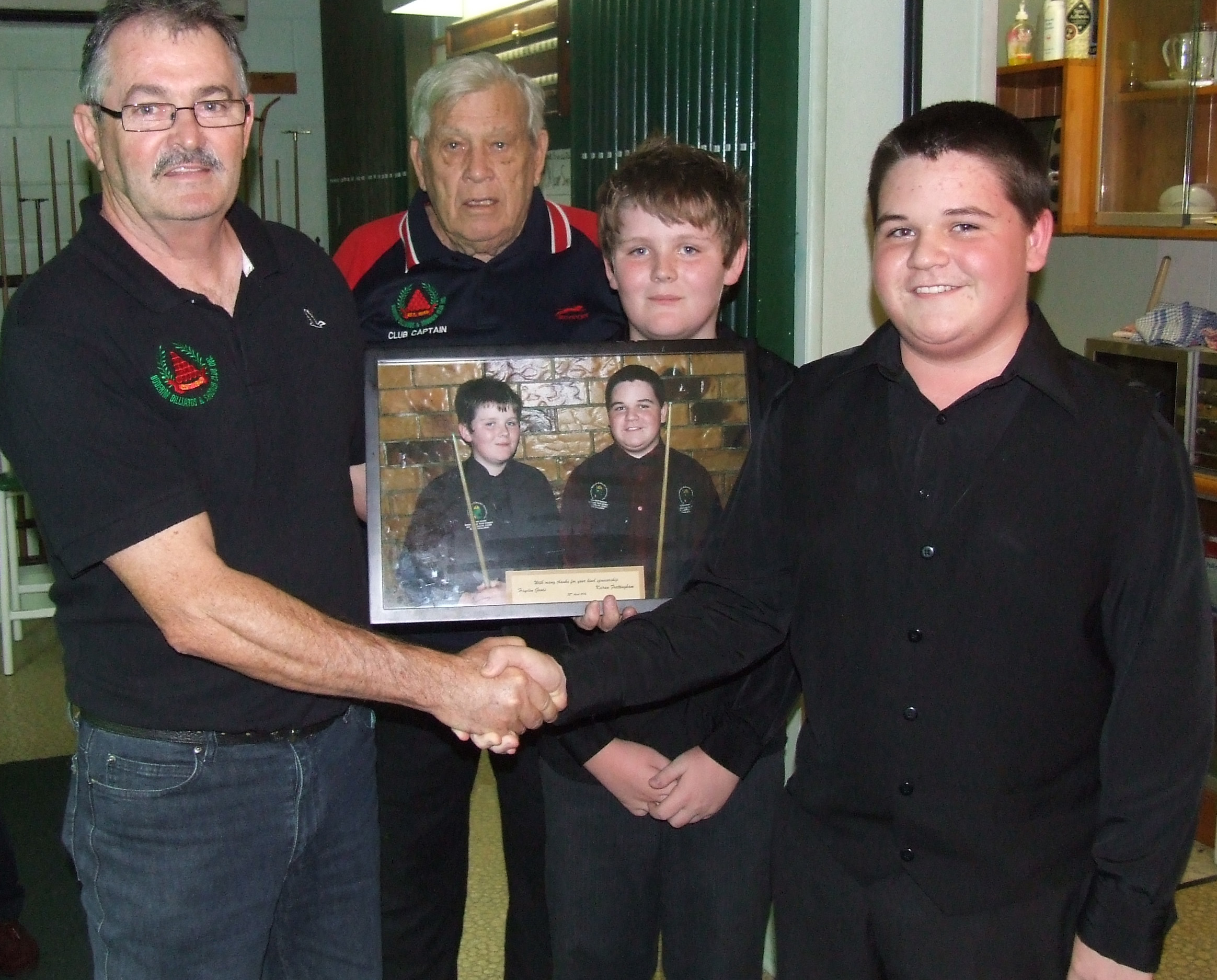 Hayden Goode and Keiran Frettingham